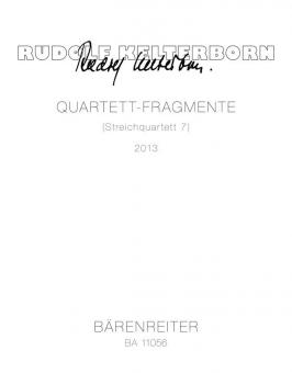 Quartet Fragments 