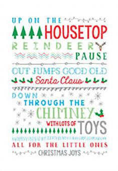 Holly Jolly Designs: On The Housetop 