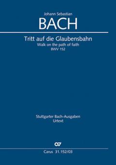 Tritt auf die Glaubensbahn Standard