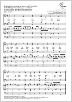 Beliebte Repertoirestücke für Advent und Weihnachten 