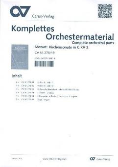 Sonate in C-Dur KV 278 
