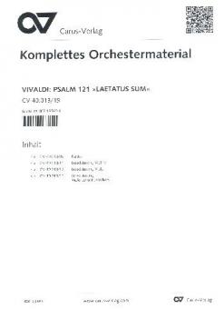 Laeteus sum 