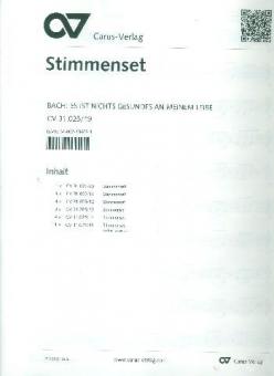 Es ist nichts Gesundes an meinem Leibe Standard