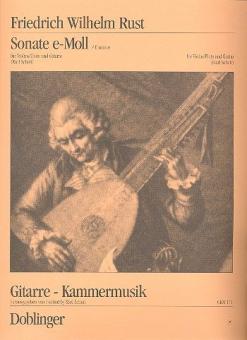 Sonate e-moll 