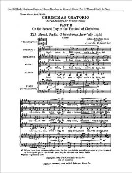 Christmas Oratorio, Part 2: Choruses 