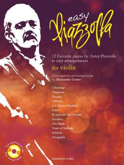 Easy Piazzolla For Violin 