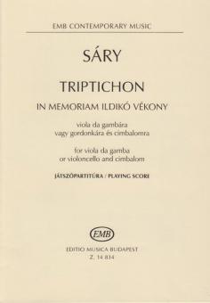 Triptichon - in Memoriam Ildiko Vékony 