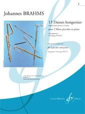 13 Danses Hongroises Cahier 1 