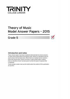 Theory Model Answer Papers Grade 5 2015 
