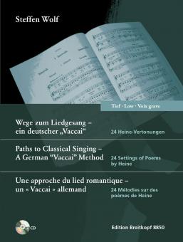 Wege zum Liedgesang - ein deutscher 'Vaccai' - tiefe Stimme 