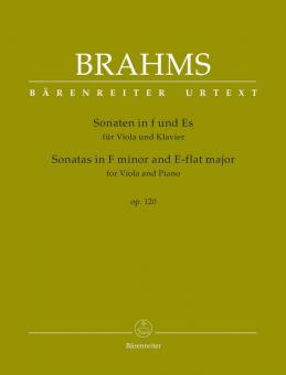 Sonatas in F minor and E-flat major op. 120 Standard