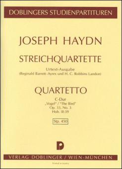String quartet C major Hob. III:39 op. 33/3 