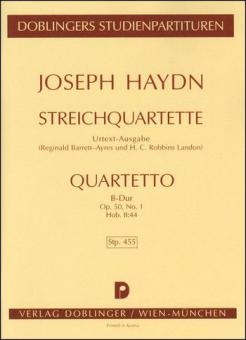 String quartet B flat major Hob.III:44 op. 50/1 