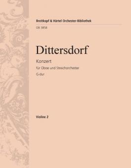 Konzert in G-Dur für Oboe und Streichorchester 