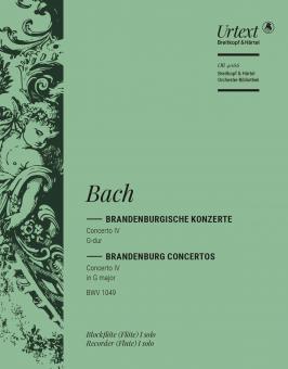 Brandenburgisches Konzert Nr. 4 in G-Dur BWV 1049 