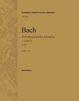 Brandenburgisches Konzert Nr. 6 in B-Dur BWV 1051 