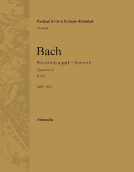 Brandenburgisches Konzert Nr. 6 in B-Dur BWV 1051 