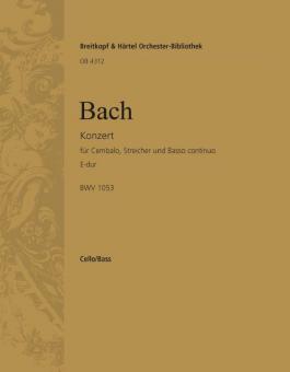Konzert in E-Dur BWV 1053 