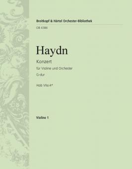 Violinkonzert G-Dur Hob VIIa:4 