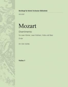 Divertimento D-Dur KV 334 
