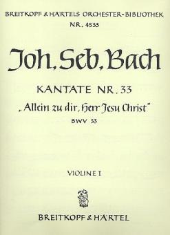 Allein zu dir, Herr Jesu Christ 