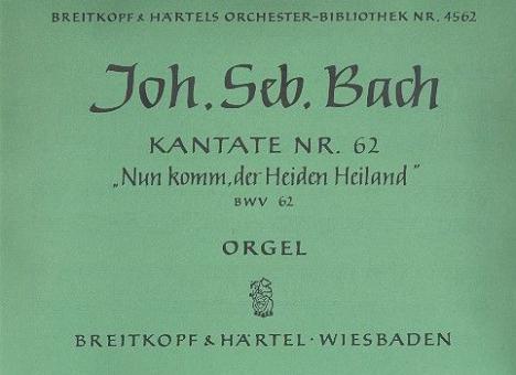Nun komm, der Heiden Heiland 