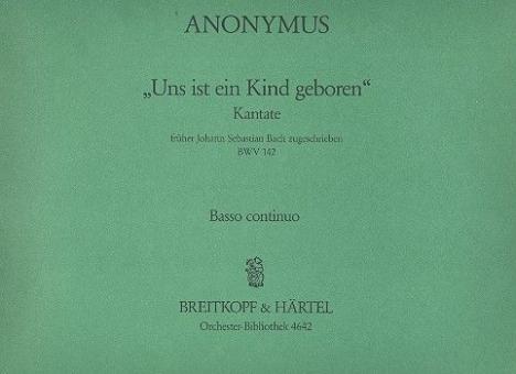 Uns ist ein Kind geboren 