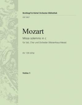 Missa solemnis in c-moll/C-Dur KV 139 