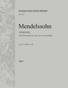 Lobgesang op. 52 MWV A 18 (Sinfonie Nr. 2), Eine Sinfonie-Kantate nach Worten der heiligen Schrift für Soli, Chor und Orchester 