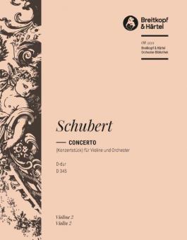 Concerto in D-Dur D 345 