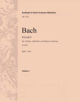 Konzert in a-Moll BWV 1041 
