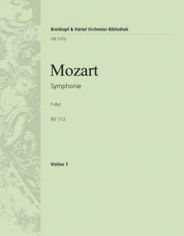 Symphonie F-Dur KV 112 
