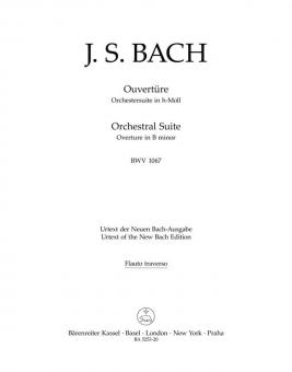 Ouvertüre (Orchestersuite) h-Moll BWV 1067 