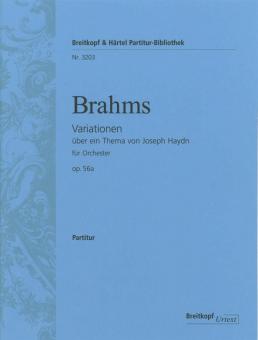 Variationen über ein Thema von Joseph Haydn B-Dur op. 56a 