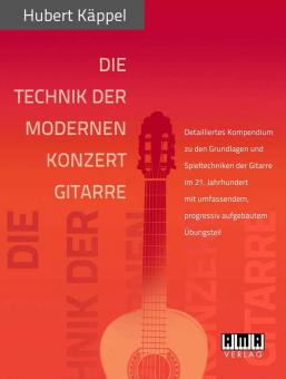 Die Technik der modernen Konzertgitarre 