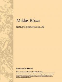 Notturno ungherese op. 28 