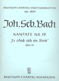 Es erhub sich ein Streit 