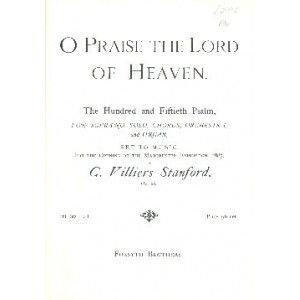 O Praise The Lord Of Heaven 