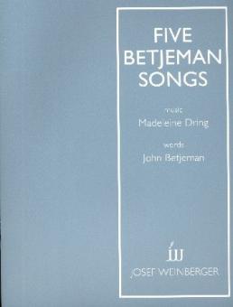 Five Betjeman Songs 