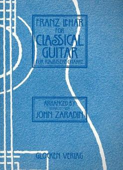 Franz Lehár for Classical Guitar 