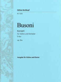 Violinkonzert D-Dur op. 35a 