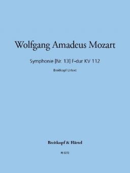 Symphonie F-Dur KV 112 