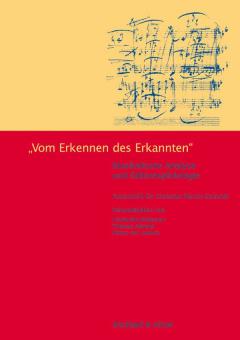 Vom Erkennen des Erkannten 
