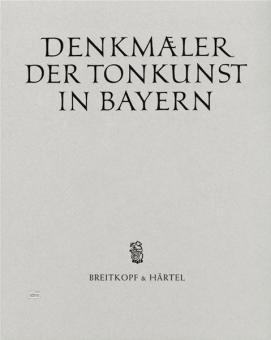 Denkmäler der Tonkunst in Bayern 6 