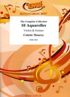 10 Aquarelles Standard