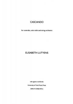 Cascando Op.117 