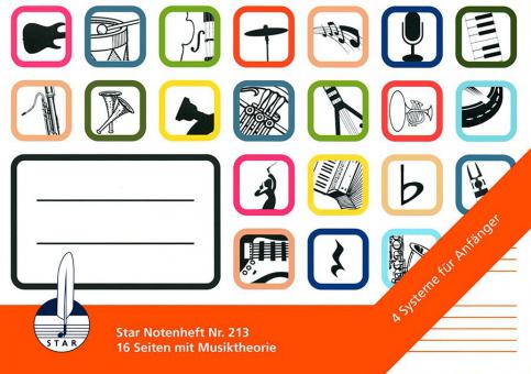 Notenheft Elementar für Anfänger 4 weite Systeme 