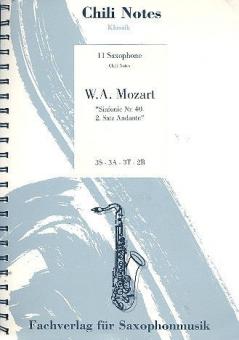 Andante aus der Symphonie Nr. 40 