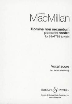 Domine non secundum peccata nostra 