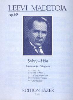 Song Cycle 4 Hyvää yötä (God natt) op. 68, 4 